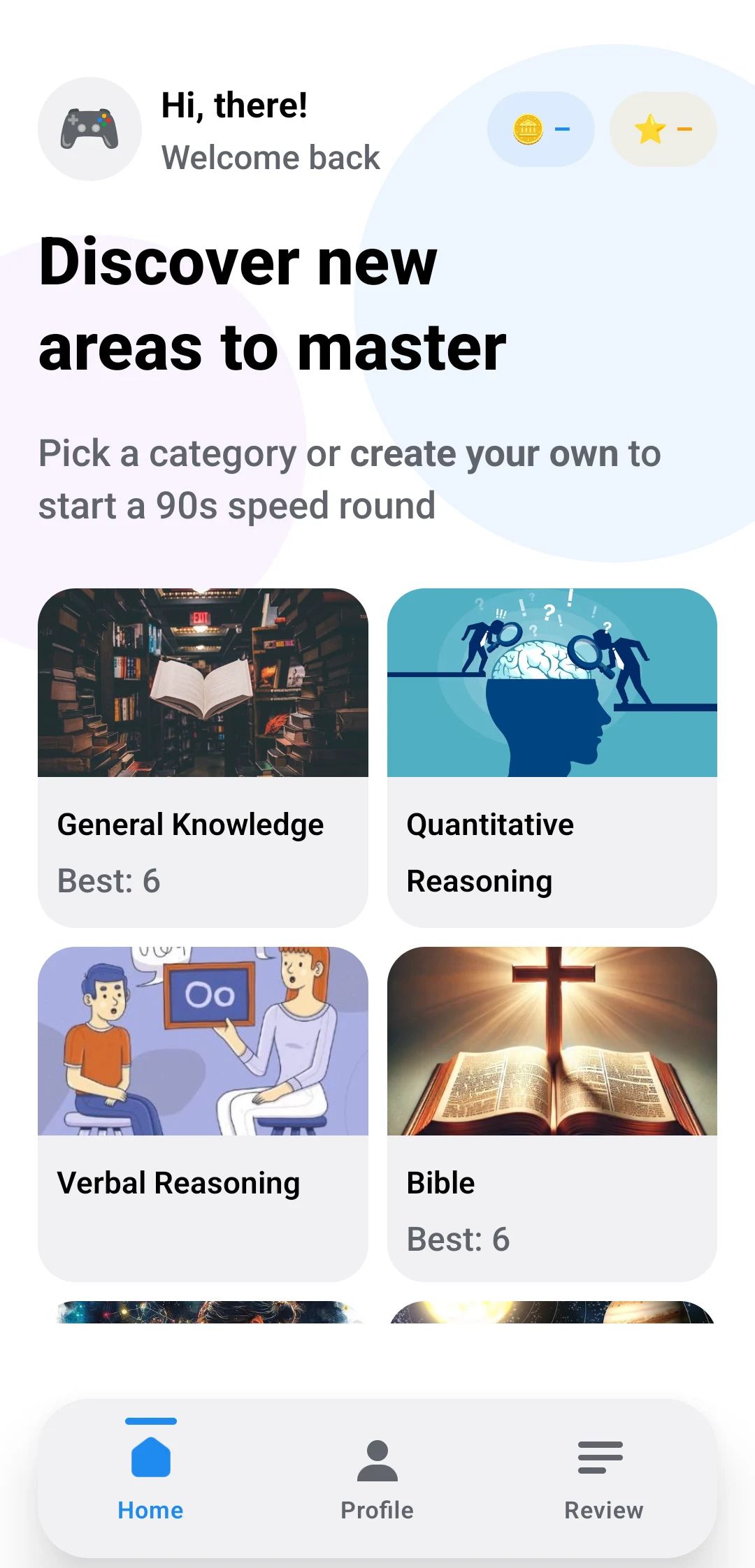 Trivially: AI Trivia & Quiz screenshot