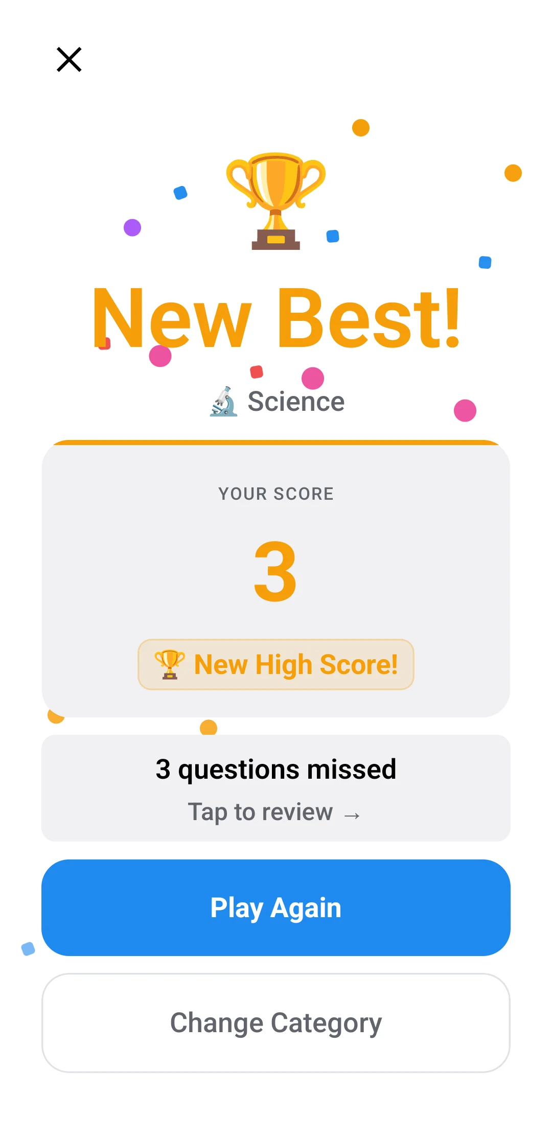Trivially: AI Trivia & Quiz screenshot