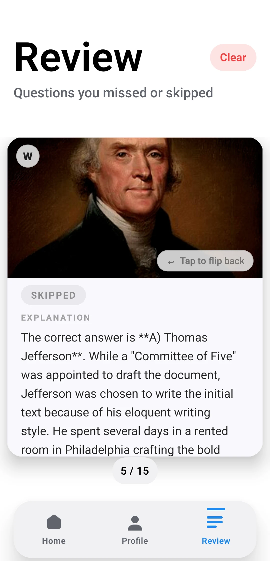 Trivially: AI Trivia & Quiz screenshot